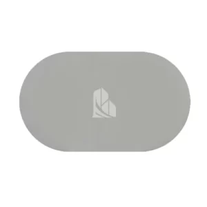 بتن اکسپوز کف با طرح بیضی مدرن، مناسب برای محوطه‌سازی و کف‌سازی فضاهای پرتردد با رنگ طبیعی و سطح ضد لغزش.