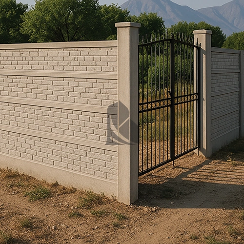 دیوار پیش ساخته بتنی طرح آجری